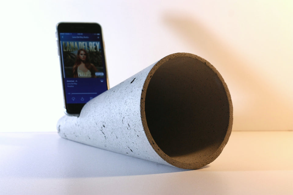 Concrete Phone Speaker