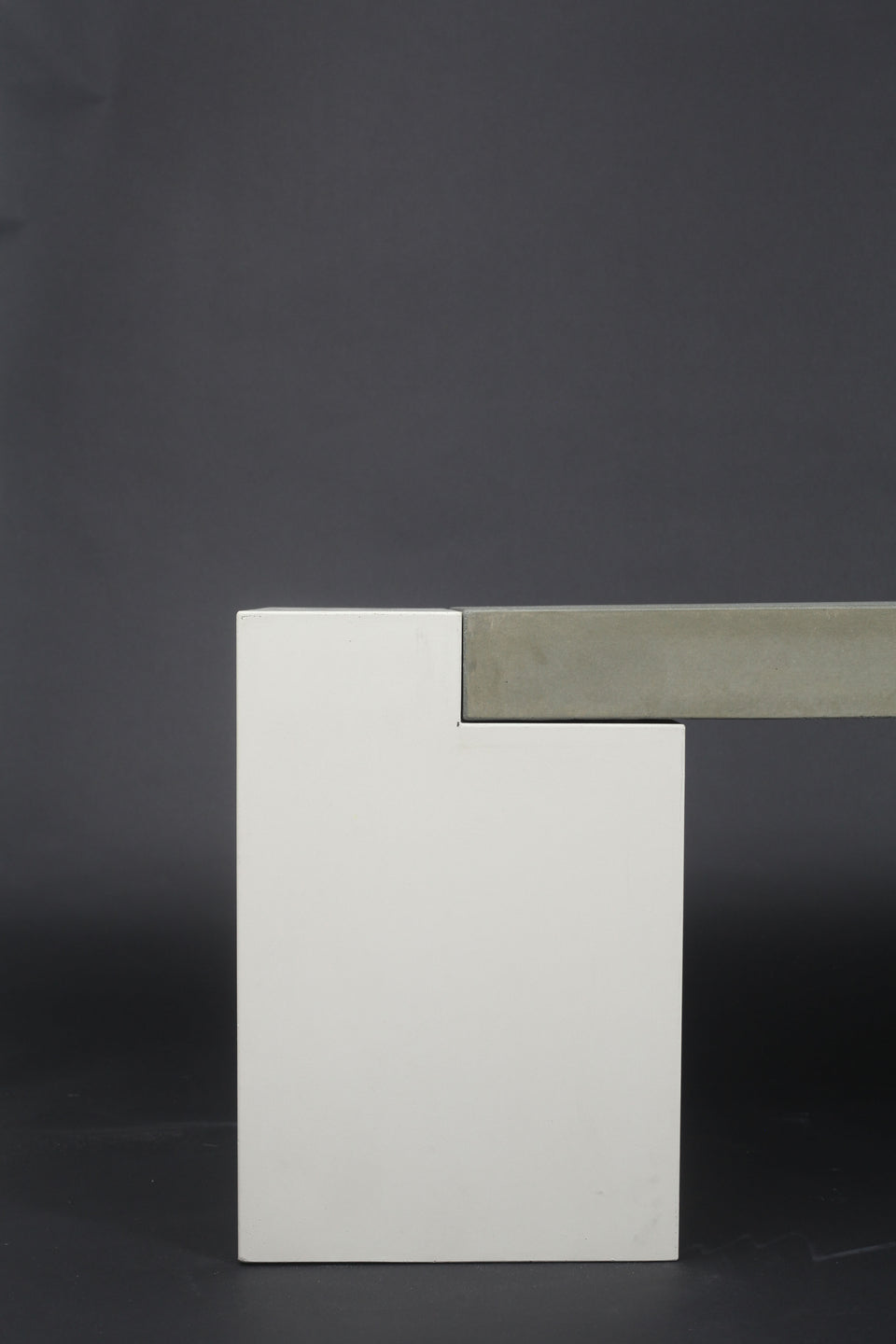 Minimal Concrete Bench Bridge, Handmade, UHPC, Waterproof, Customizable Dim, Modern Luxury landscape furniture Ideas, Exterior design