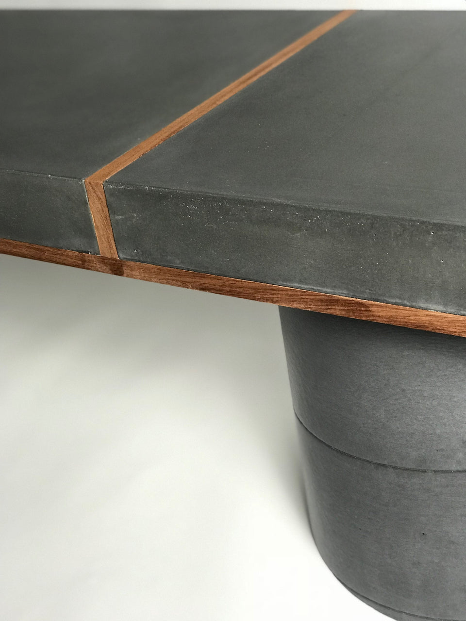 Concrete Bench Indoor/Outdoor Slab Design