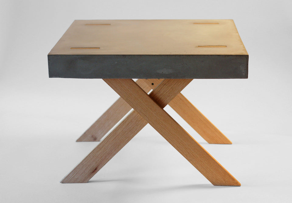 Concrete Coffee Table XX Design