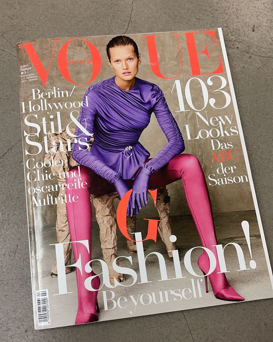 Concrete Stool, Published on Deutsche Vogue Magazine Germany 2017