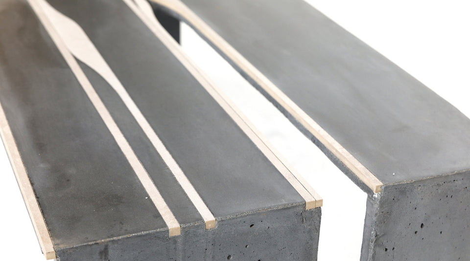 Water Jet Concrete DRIP Concrete Coffee Table