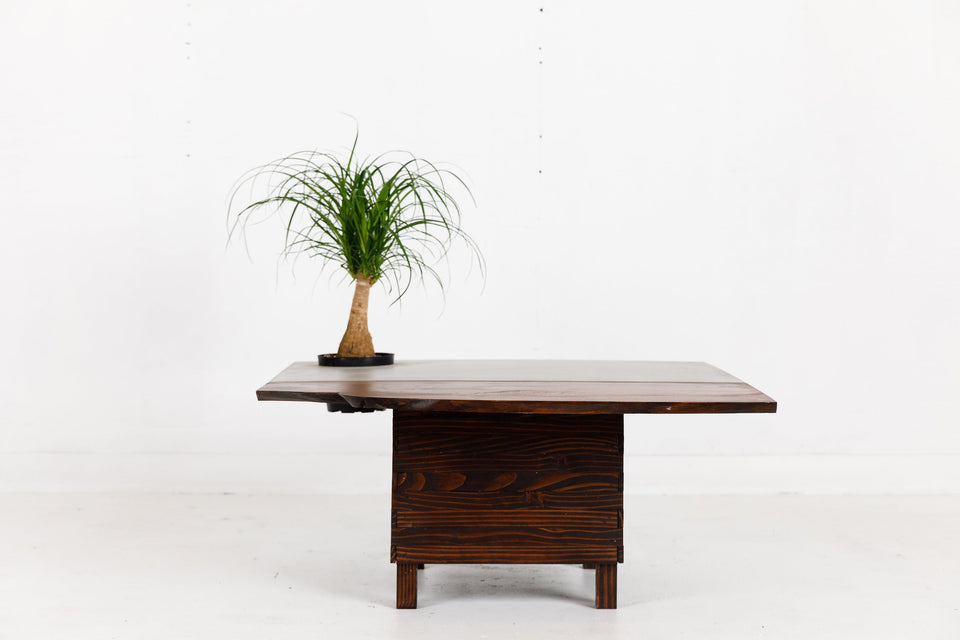 Concrete Tree Coffee Table with built-in Plant Pot, indoor and outdoor coffee table, handmade, Modern/unique coffee Table, Custom size table