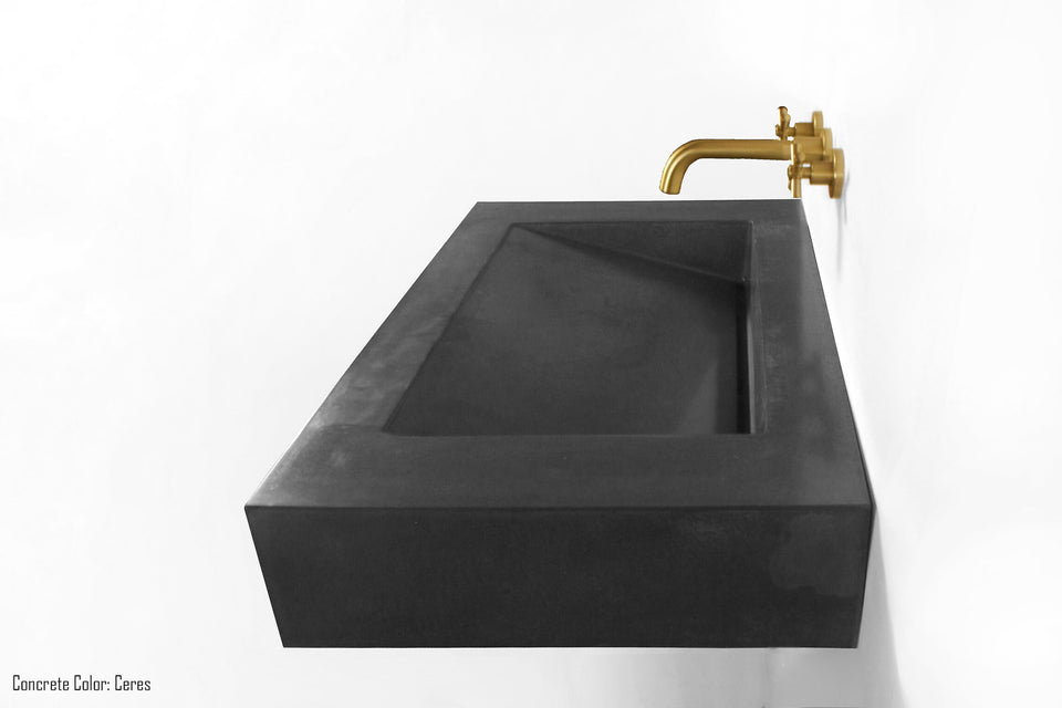 Floating Concrete Ramp Sink Custom Width