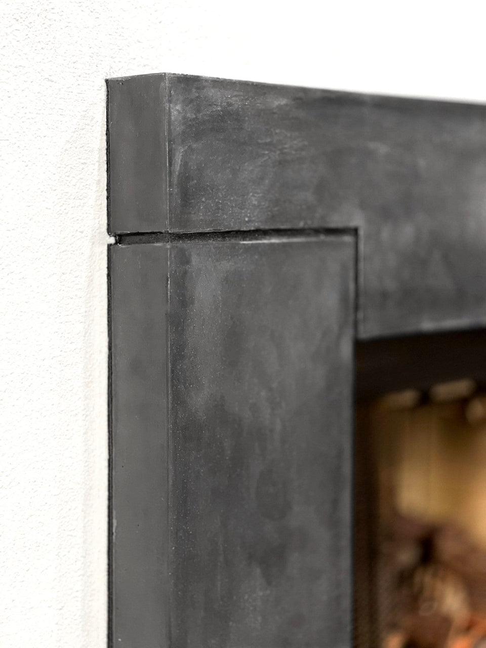 Custom Made Modern Concrete Fireplace | Handmade UHPC, Fiberglass Reinforced | Elevate Your Living Space with Style and Functionality!