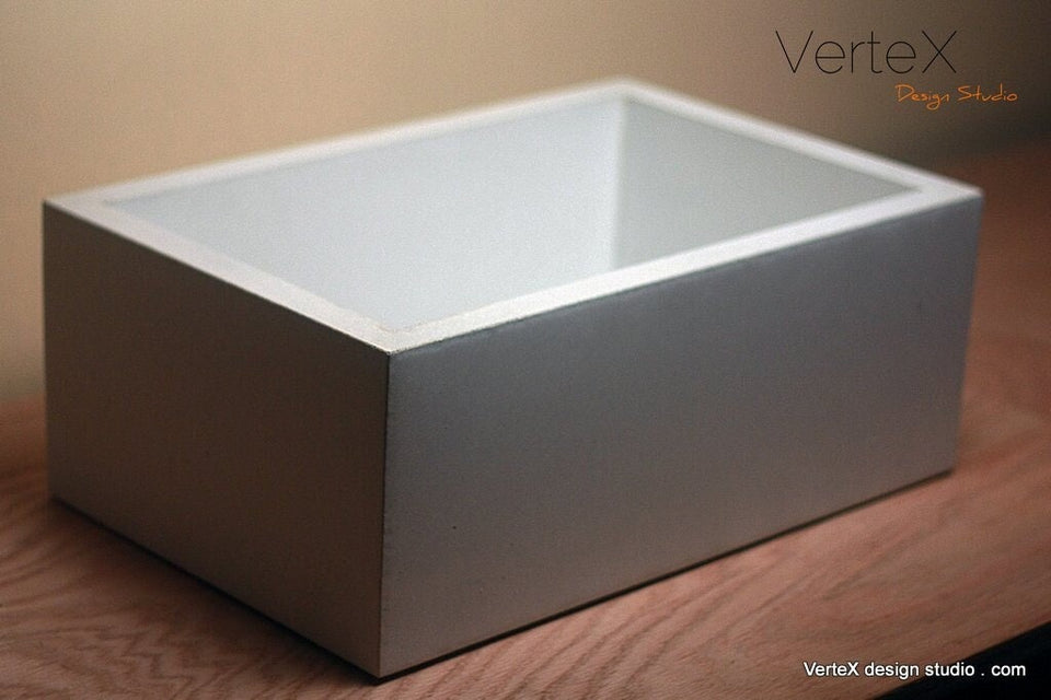 Concrete Farmhouse Sink - Handmade Cement Vessel Sink