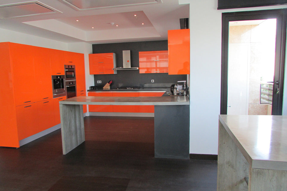 Unique custom concrete kitchen and bath countertops and accessories in modern and rustic styles. simple, ConcreteDesign, Modern HomeDecor.
