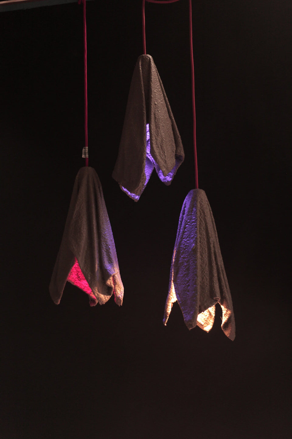 Concrete Fabric Lamp