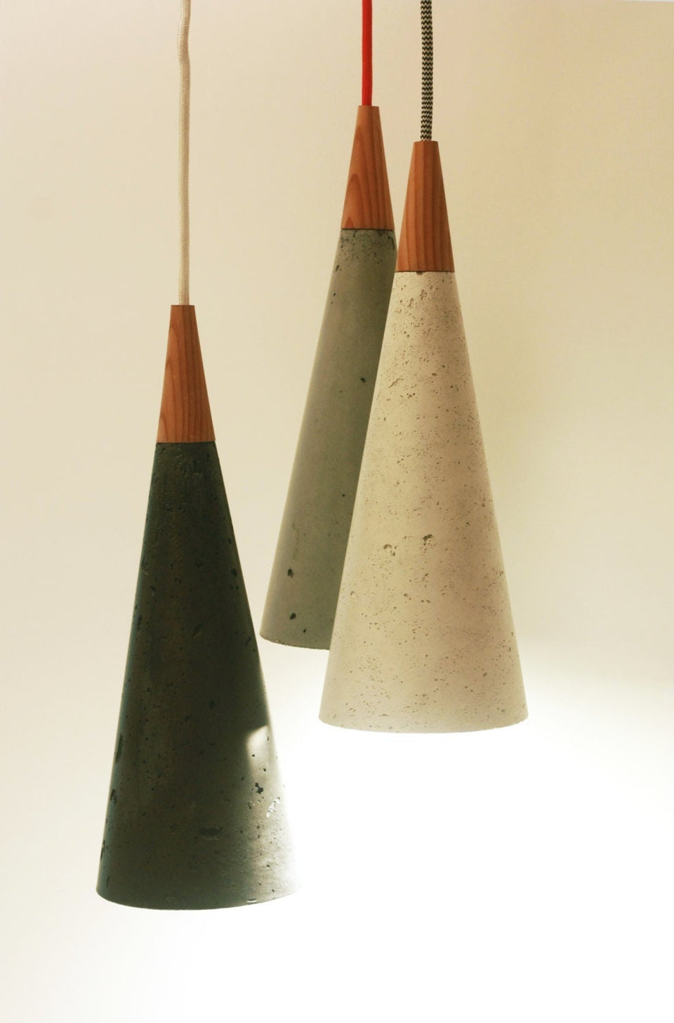 Concrete Cone Lamp