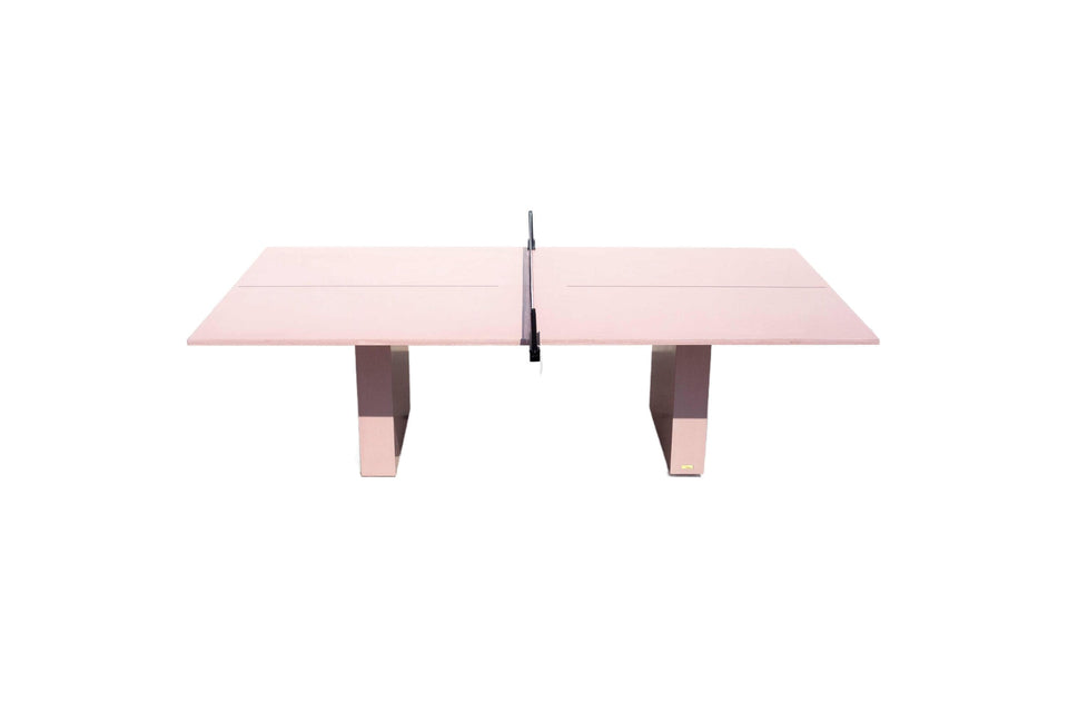 Concrete ping pong table, tennis table, outdoor furniture, modern design, convertible dining table, multifunction table, landscape furniture