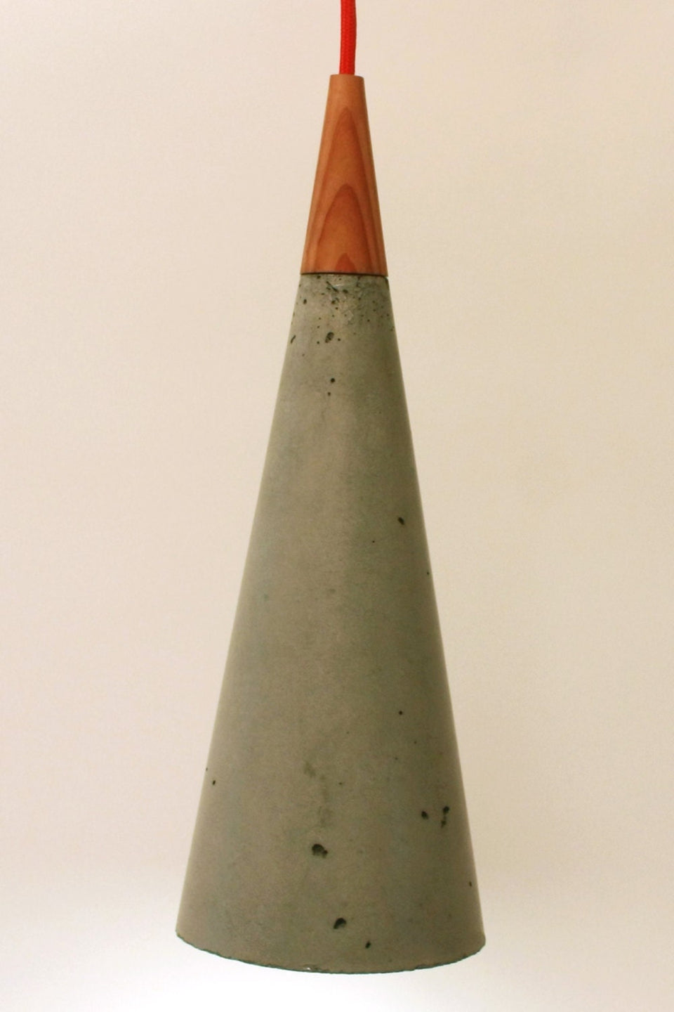 Concrete Cone Lamp