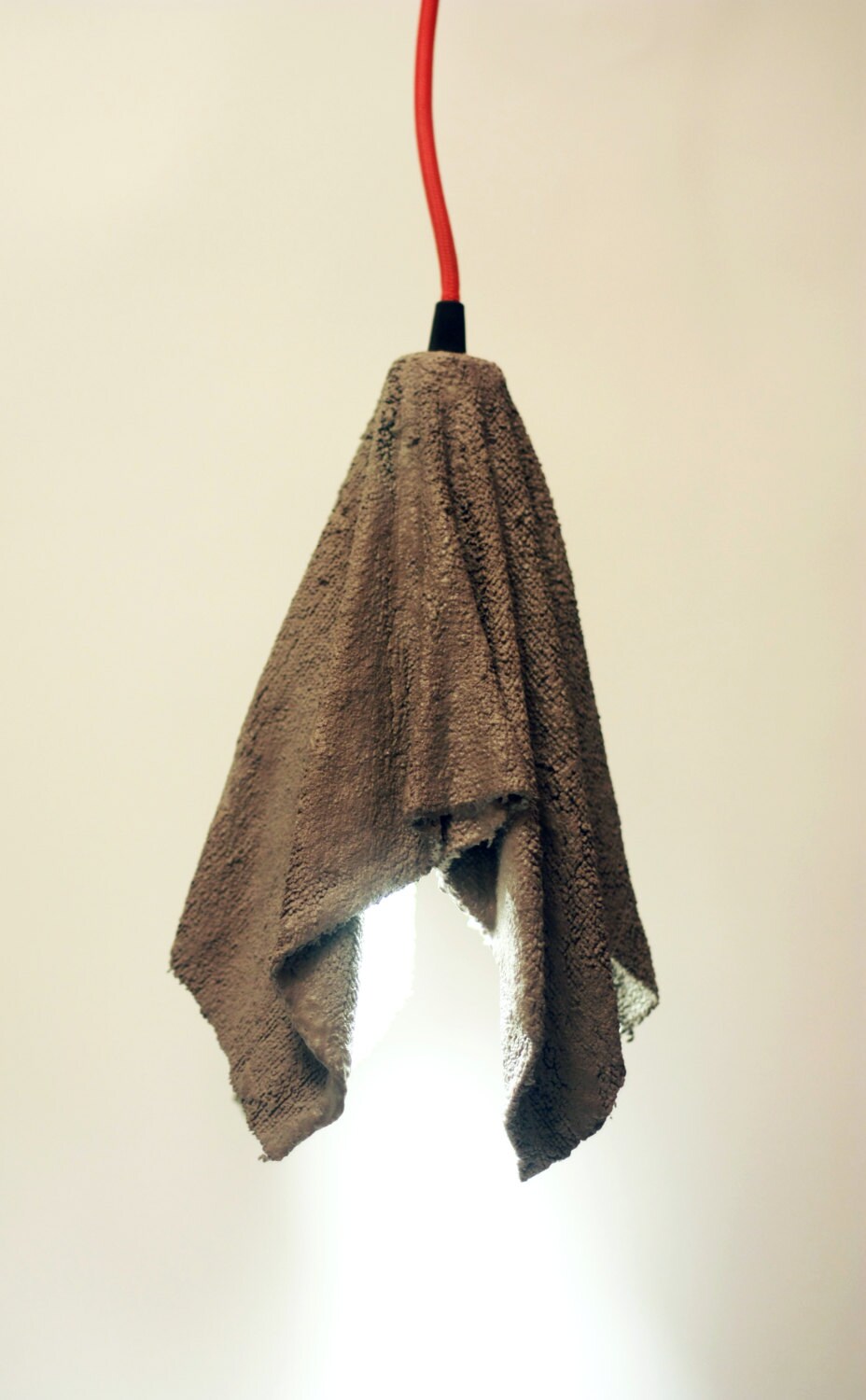 Concrete Fabric Lamp