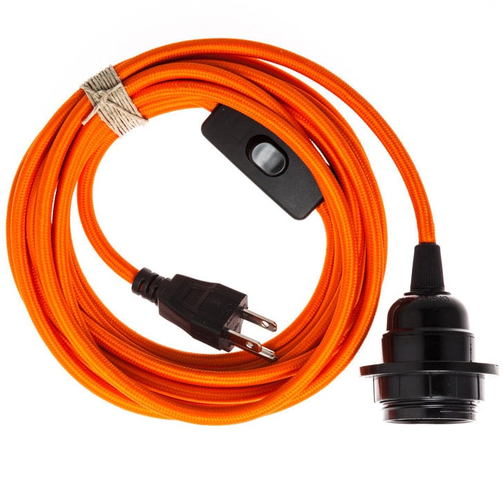 Concrete Fabric Lamp