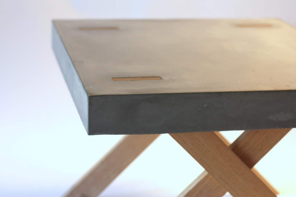 Concrete Coffee Table XX Design
