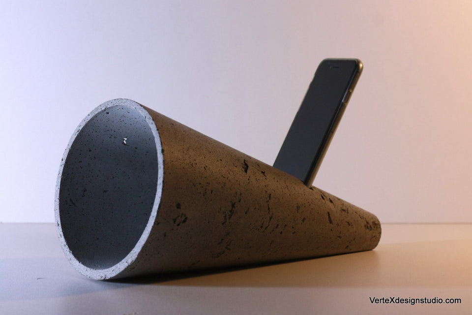 Concrete Cellphone Speaker