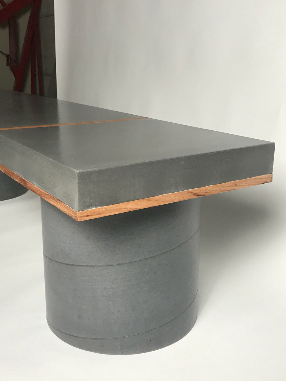 Concrete Bench Indoor/Outdoor Slab Design