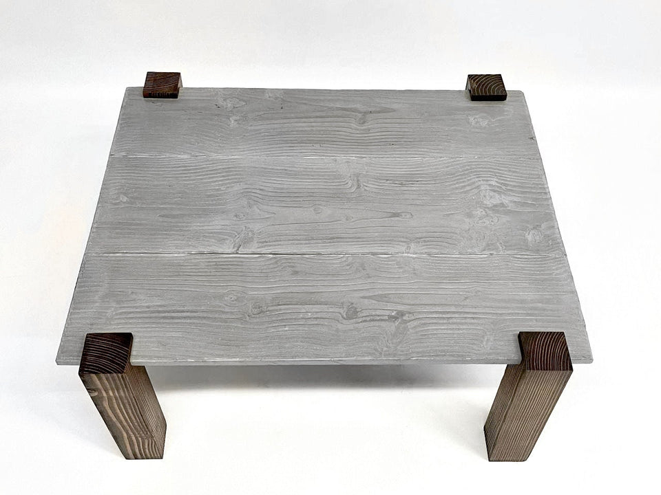 Concrete Wood Coffee Table