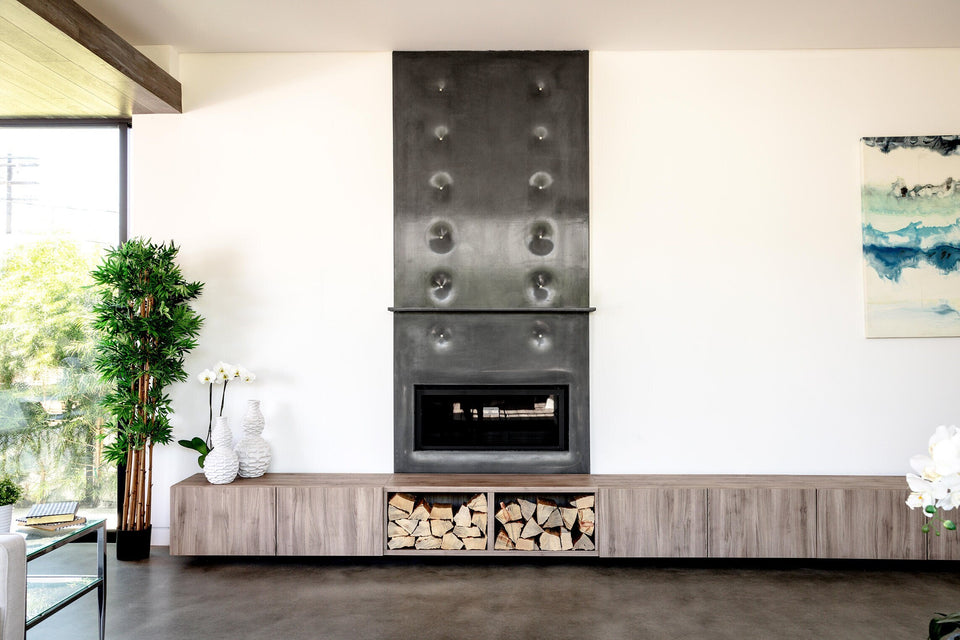 Concrete Fireplace Cushion Design