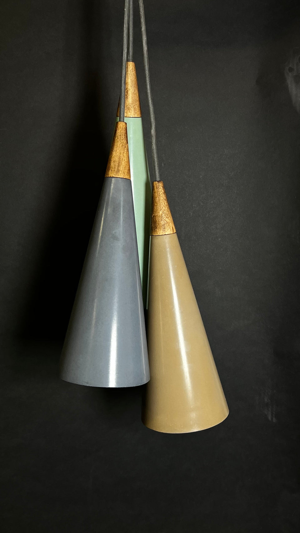 Concrete Cone Lamp