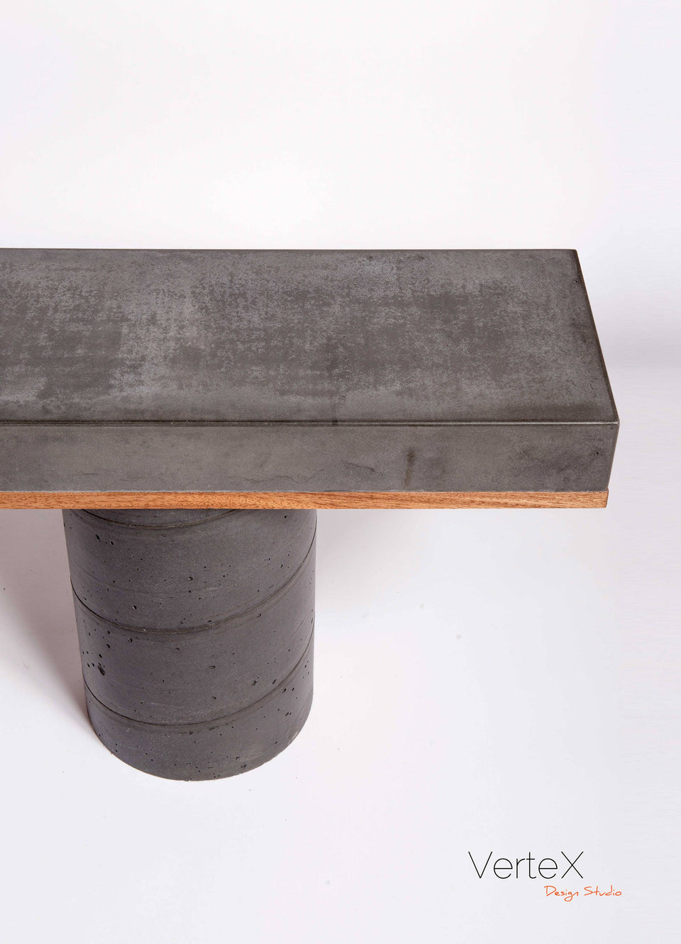 Concrete Kitsugi Bench - Narrow 72"