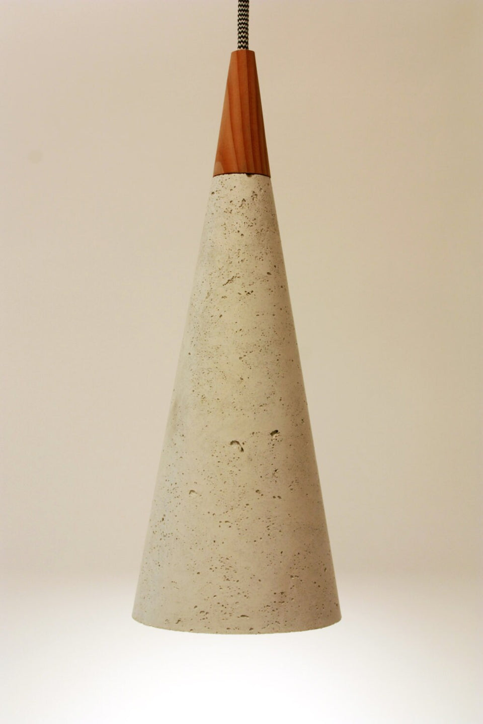 Concrete Cone Lamp